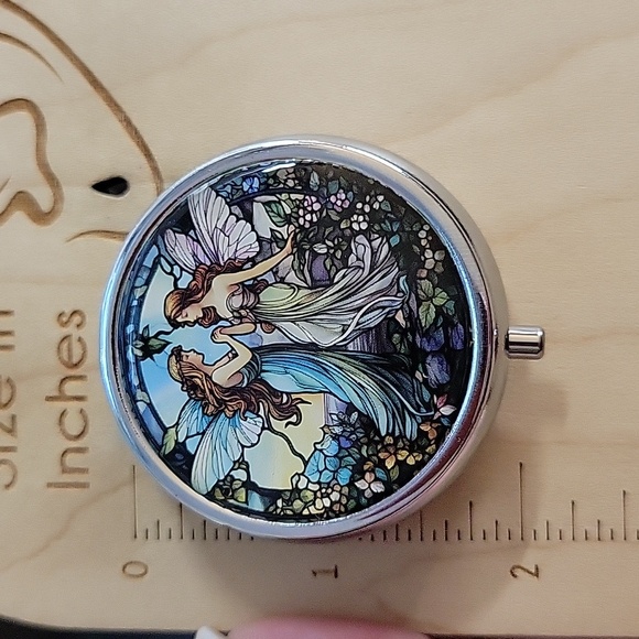 ART DECO FAIRIES HINGED TRINKET BOX - Picture 5 of 5